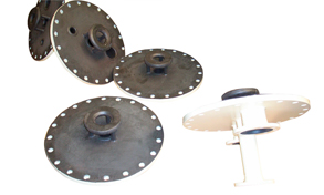 Coating on metal parts