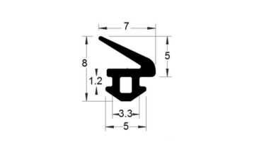 Fast / massiv TPE Profil