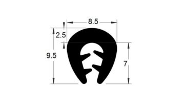 Fast / massiv TPE Profil