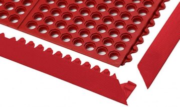 AAG Rød hulmåtte med kliksystem