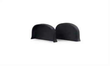 End cap for PVC bumper fender