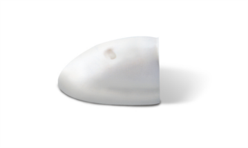 End cap for PVC radial fender