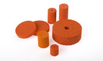 Orange Sponge Rubber