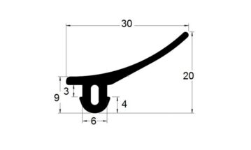 Fast / massiv TPE Profil