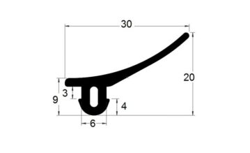 Fast / massiv TPE Profil