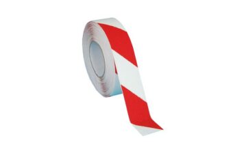 Non-slip tape, red and white