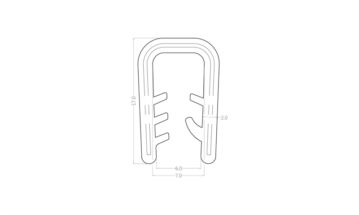 Klemprofil EPDM