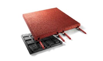 AAG Sloped Tile in Red-Brown