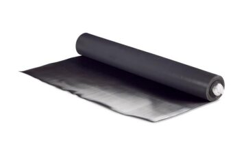 Fine-ribbed rubber mat