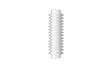Gummibælg NBR Ø30 - Ø30 mm
