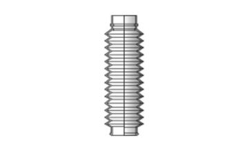 Gummibælg  NBR Ø38 - Ø32 mm