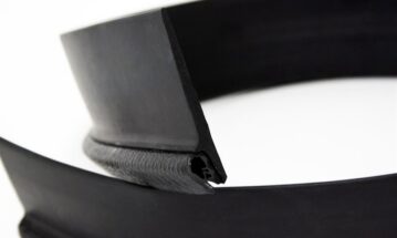 Klemprofil med EPDM læbe