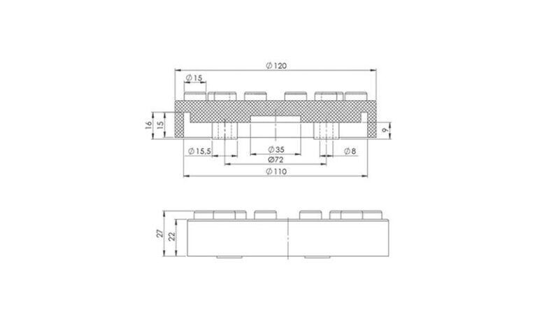 Aag Kin Lapat AAG Lift pads type B - pads til lifte
